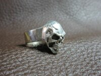 Schädel Skull Totenkopf Memento Mori 925 Sterling Ring