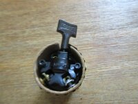 US Army Leviton E27 Bakelit Light Bulb Socket