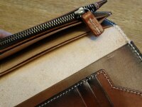 Geldbeutel Rumble59 - Leder Wallet "sunburst" handmade