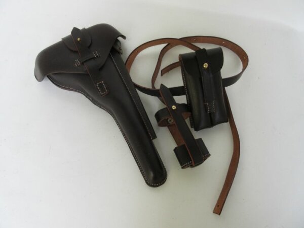 WWI WK1 Luger P08 Parabellum Ari Harness Holster