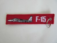 Key Hanger Remove before Flight F-15 Jet Airforce Pilots...