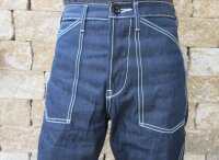 Quartermaster Denim Jeans 30s Style Rockabilly US Army Trouser