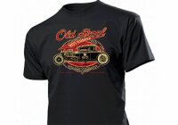 T-Shirt "Old Skool Hot Rodder - Live to Ride Ride to...