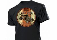 T-Shirt Last Stop Hotrod Repair Route 66 Rockabilly...