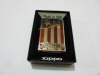 Zippo Stars & Stripes USA Flagge V8 Big Block...