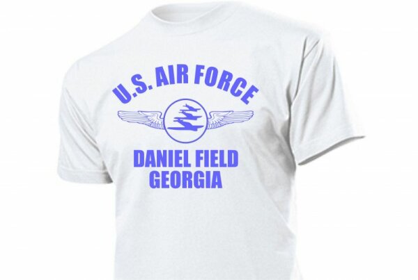 Shirt US Airforce USAF Daniel Field Georgia Paratrooper Training