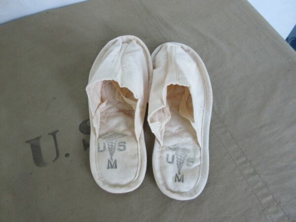 US Army Medical Corps Espadrilles Mash USMC Marines 1969 Badeschuh