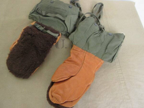 US Army M-1949 Mitten Shell Winter Gloves