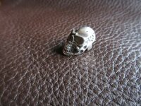 Skull Totenkopf Memento Mori Sterling Armband Perle...