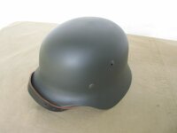 WH Stahlhelm + Kinnriemen M35 Wehrmacht