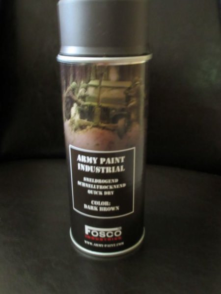 Paint Brown Dark 1K Spraycan 400ml (1L-16,-¤)