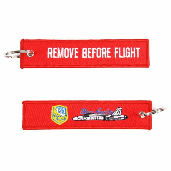 Key Ring Remove before Flight Blue Angels Airforce US Army