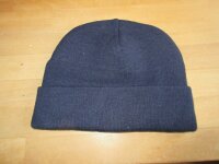 US Army Watch Cap Navy Blue Short One Size...