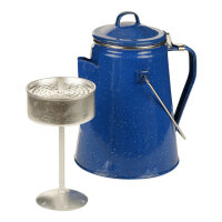 Outdoor Emenual Percolator Camping Army Coffee Maker 2L