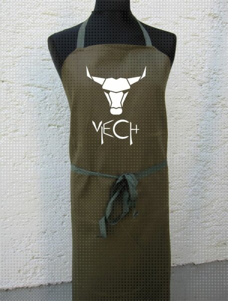 Viech Stier Bull Schürze Grillschürze Kochschürze BBQ Fun Apron Kitchen Grillen