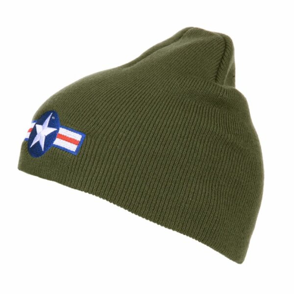 US Army USAAF Kokarde Airforce Watch Cap Beanie Hat