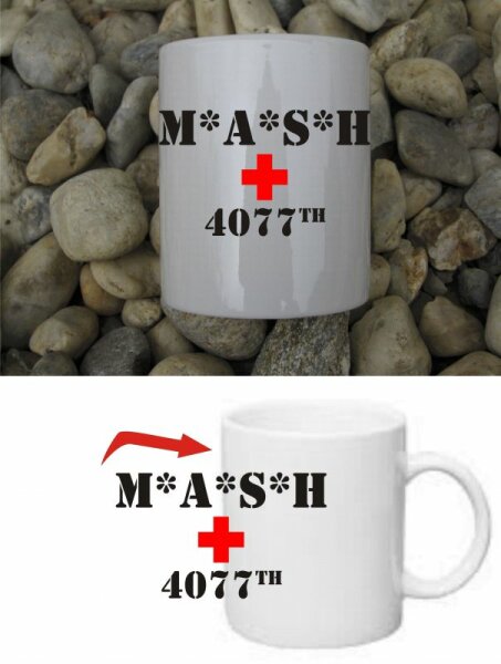 MASH 4077 M*A*S*H 4077th M.A.S.H. US Army Tasse Kaffeetasse