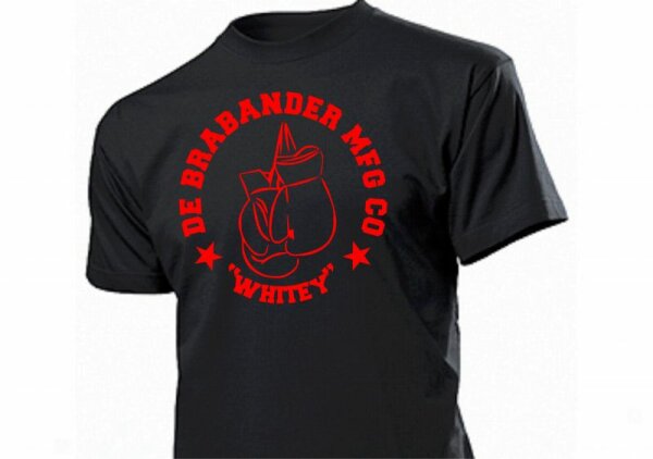 T-Shirt US Army Fight Club Boxing Boxer De Brabander "Whitey"