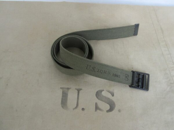 Original US Army Hosengürtel EM Belt Open OD oder Khaki