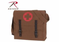 US Army Medical Corps Red Cross Medic Bag Umhängetasche