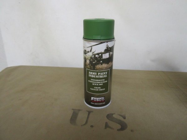 400ml (1L-16,-¤) US Army Vietnam Green Equipment Spraycan