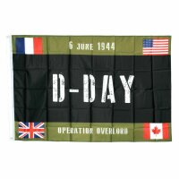 US Flag WK2 D-Day Normandy Army Operation Overlord all...