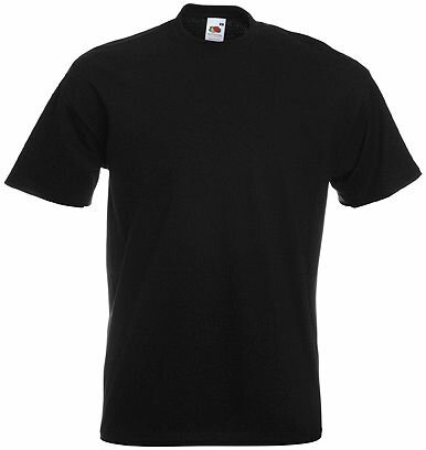 Fruit of the Loom Premium T-Shirt Top Qualität S Weiß