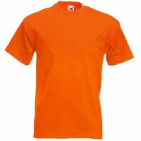 Fruit of the Loom Premium T-Shirt Top Qualität S Weiß