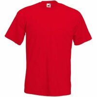 Fruit of the Loom Premium T-Shirt Top Qualität S Weiß