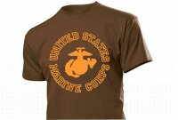 United States Marine Corps T-Shirt Insignia US Army S-XXL Drill Instructor USMC